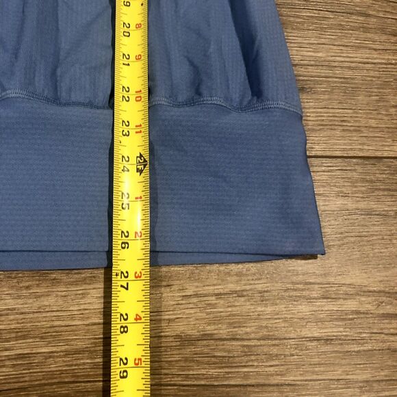 Lululemon Athletica Tank Top 6 Blue W/ Sports Bra Racerback Loose Fit Scoop Neck - Picture 10 of 14